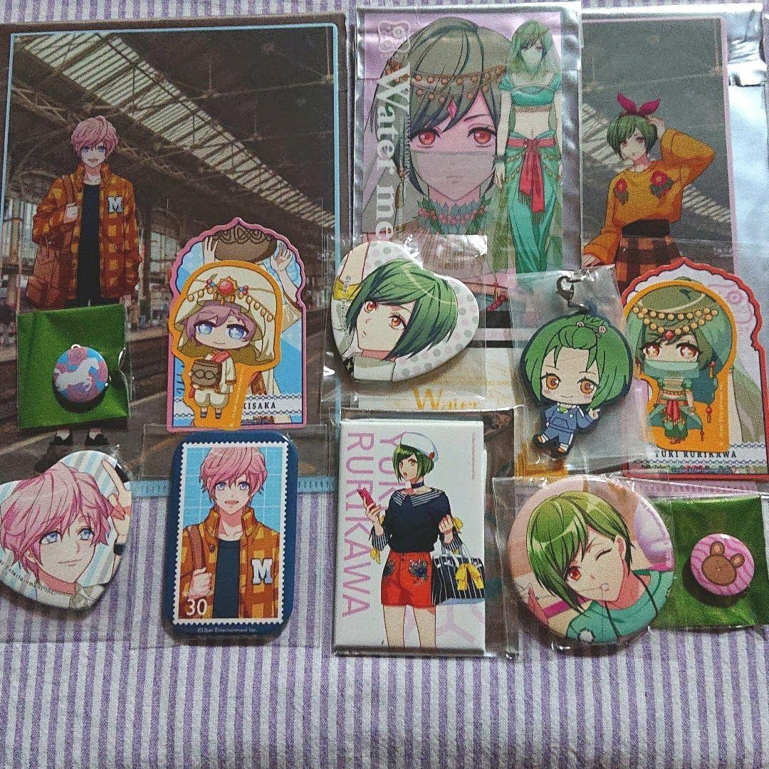 Amazon.co.jp: A3 瑠璃川幸&向坂椋 グッズセット : おもちゃ